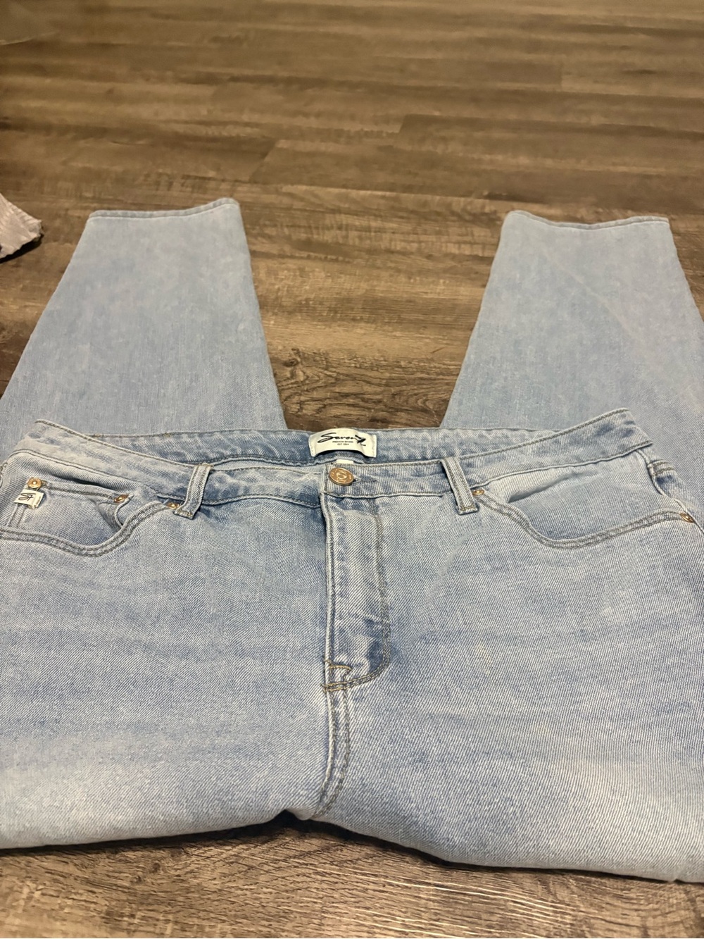 Seven7 Light Blue Slim Straight Men’s Jeans